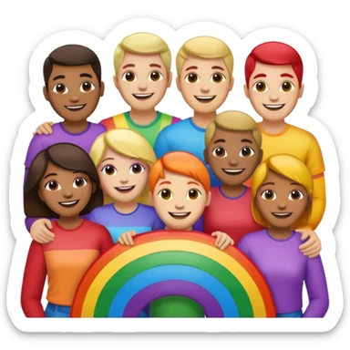 The world is immunity with every person that looks gay sticker