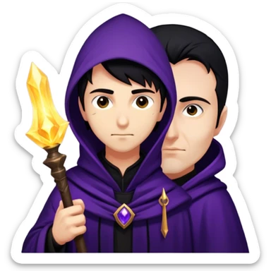 Obsidian Mage sticker