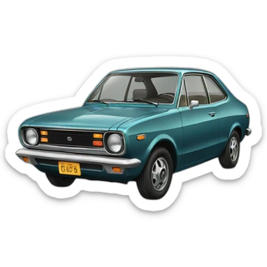 toyota corolla 60s sticker