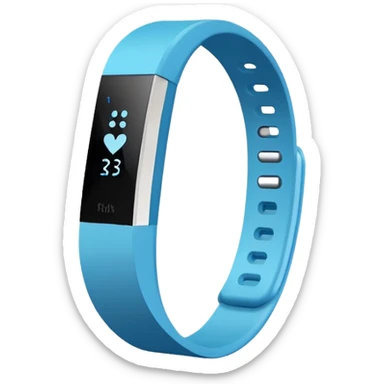 Fitbit logo sticker