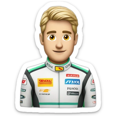 George Russel Formule 1 sticker