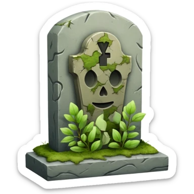 To symbolize team y being renamed, maybe a y on a grave? no background sticker
