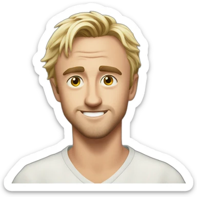 Tom felton sticker