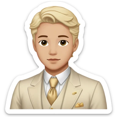 brimsley from bridgerton sticker