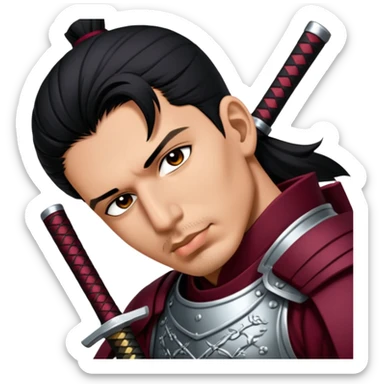 Resolute Samurai sticker