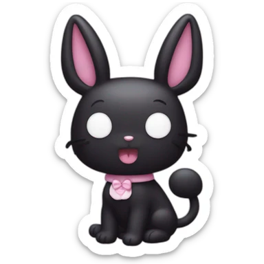 Kuromi Sanrio sticker