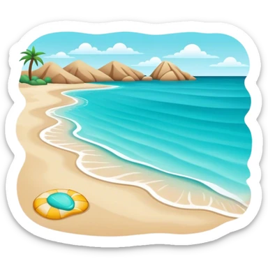 beach sticker