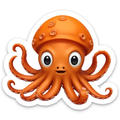 young flapjack octopus from Disney Pixar's animated film Finding Nemo sticker