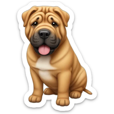 Sharpei sticker