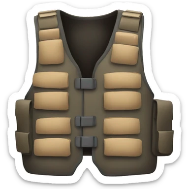 bulletproof vest sticker