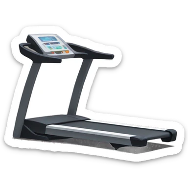 Treadmill sticker