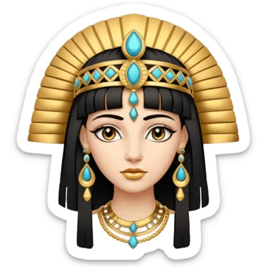 Cleopatra sticker