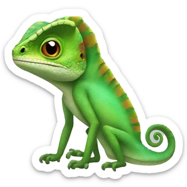 camaleon sticker