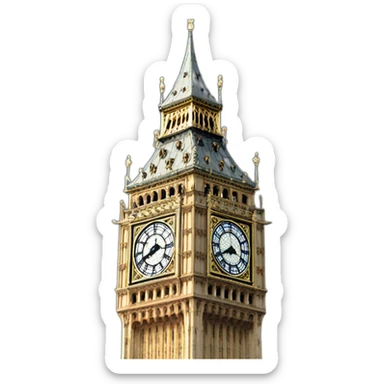 big ben sticker