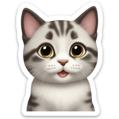 Chaton mignon sticker