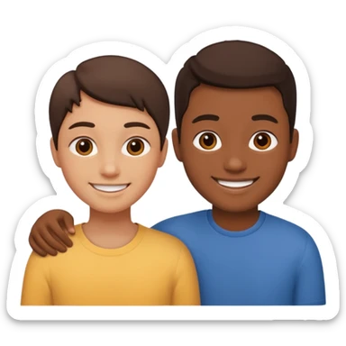 quiero dos amigos sticker