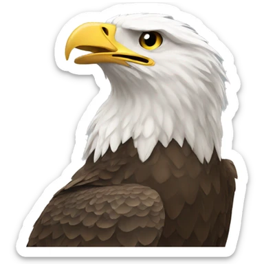Eagle sticker
