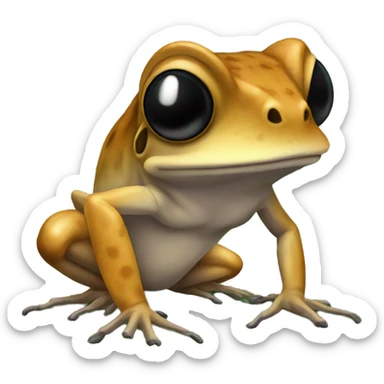 Grass Coqui sticker