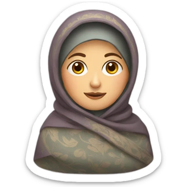 Babushka sticker