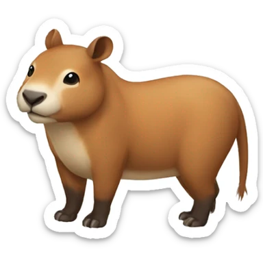 kapibara sticker