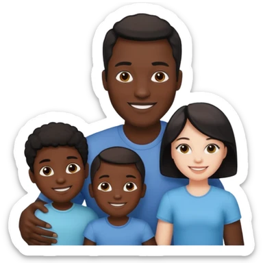 Family amwf sticker