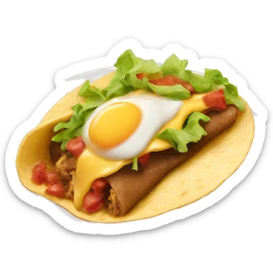 Breakfast tacos sticker