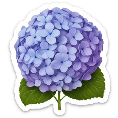 hydrangeas sticker