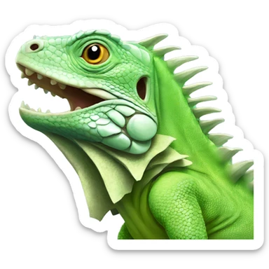 iguana sticker