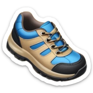 shoe mark near train tracks  sticker