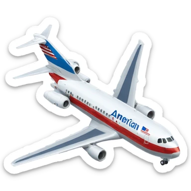 dc 10 american airlines sticker
