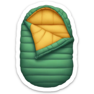 sleeping-bag sticker