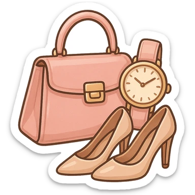 Women’s luxury Handbags, women’s watches and women’s shoes  sticker