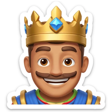 Clash royal larry sticker