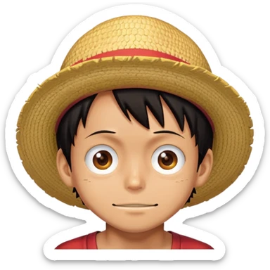 Luffy sticker