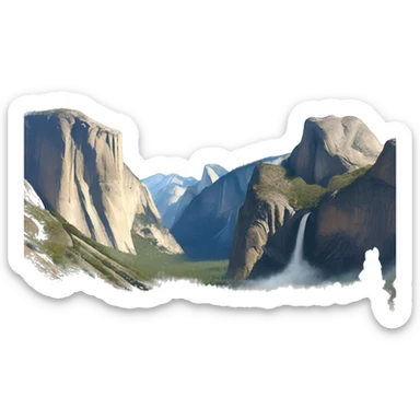 Yosemite National Park sticker