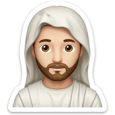 christ evans  in white sticker