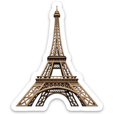 eiffel tower sticker