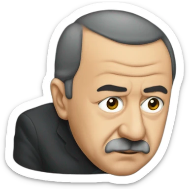 Recep Tayyip Erdoğan Sad sticker