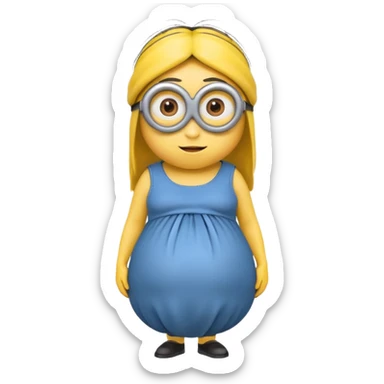 Minion🤰 sticker
