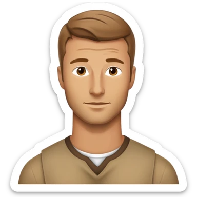 Glen Powell  sticker