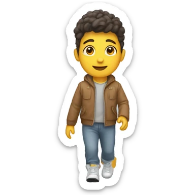 go for a walk in park sticker