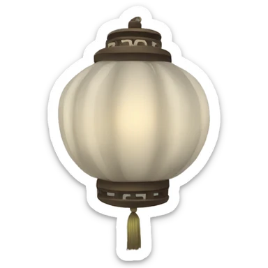 Oriental Latern sticker