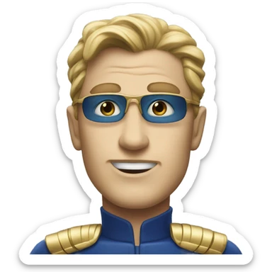 Homelander from "the boys" series sticker