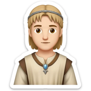 medieval citizen  sticker