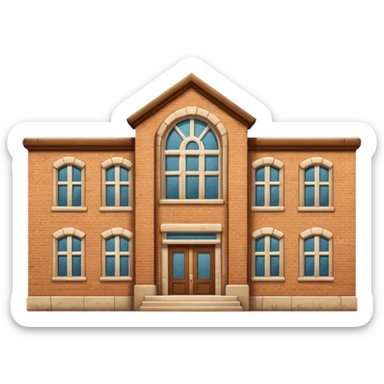 School building sticker