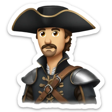 Musketeers sticker