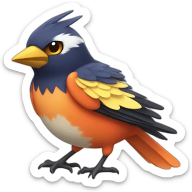 Fletchling sticker