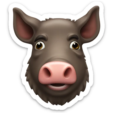 boar steak sticker