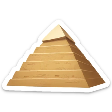 Egyptian pyramid sticker