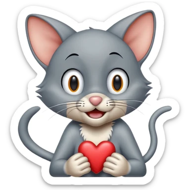 Tom and Jerry  sticker
